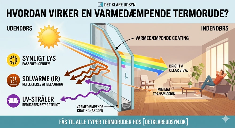 varmedaempende termoruder